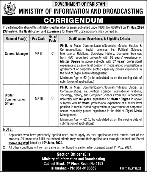 Ministry-of-Information--and-Broadcasting-Jobs-2024