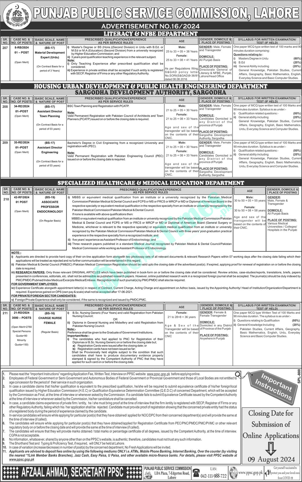 PPSC-Jobs-2024-2