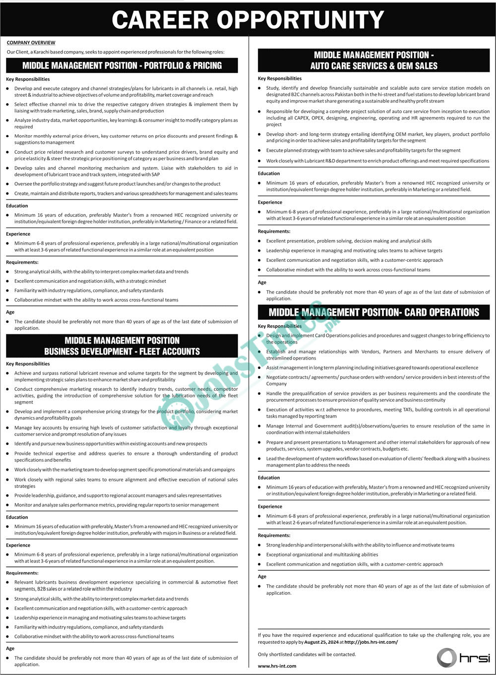 Human-Resource-Solution-International-HRSI-Jobs-2024