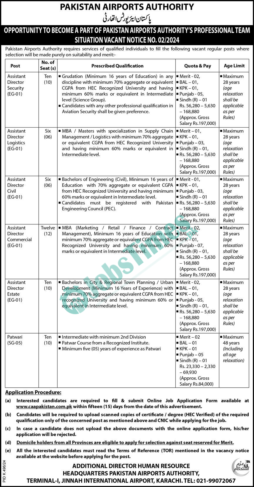 Pakistan-Airports-Authority-Jobs-2024