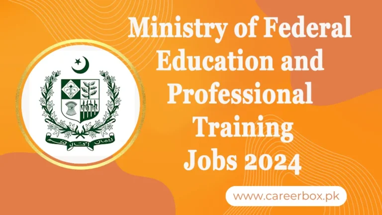 Ministry of Federal Education and Professional Training Jobs 2024