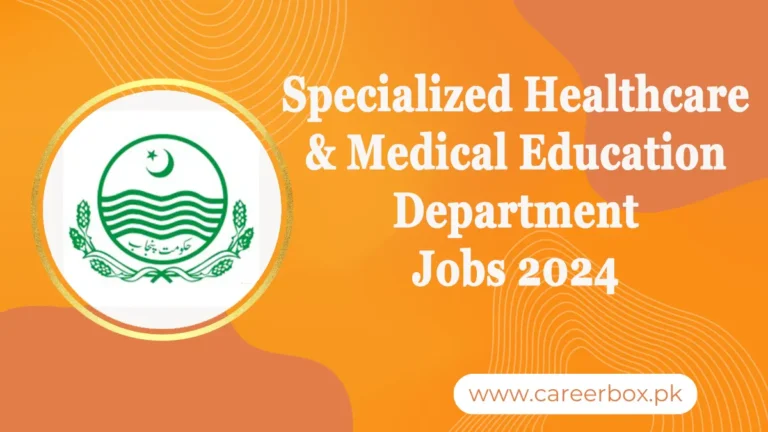 Specialized Healthcare & Medical Education Department