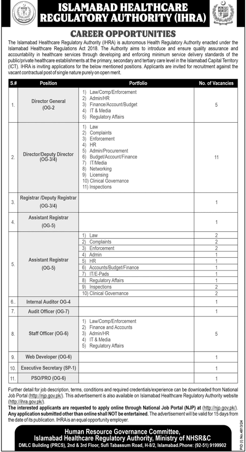 IHRA Jobs 2025