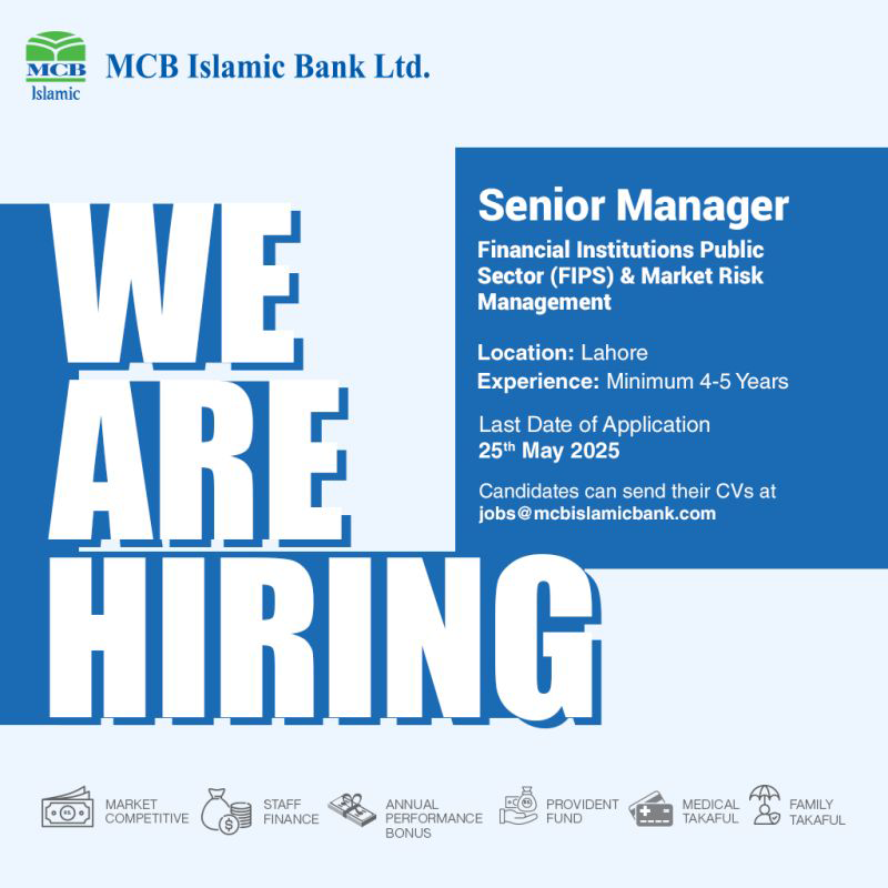 MCB Islamic Bank Jobs 2025