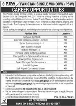 PSW Jobs 2025