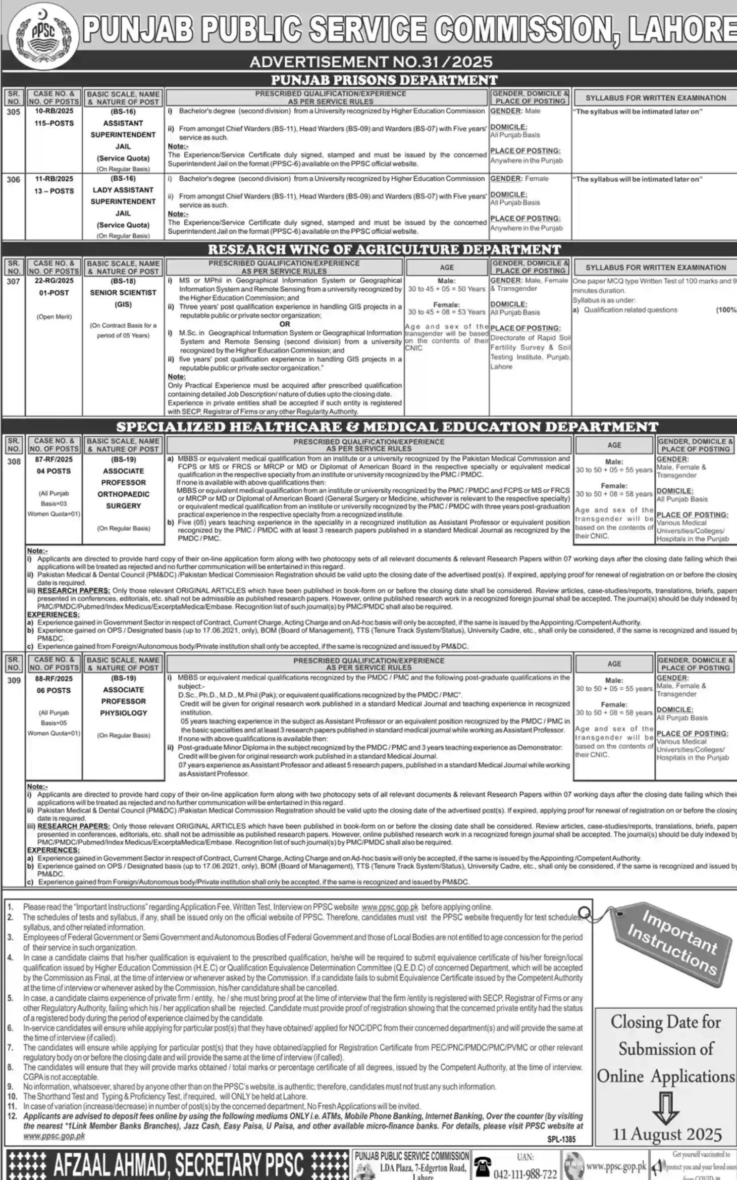 PPSC Jobs