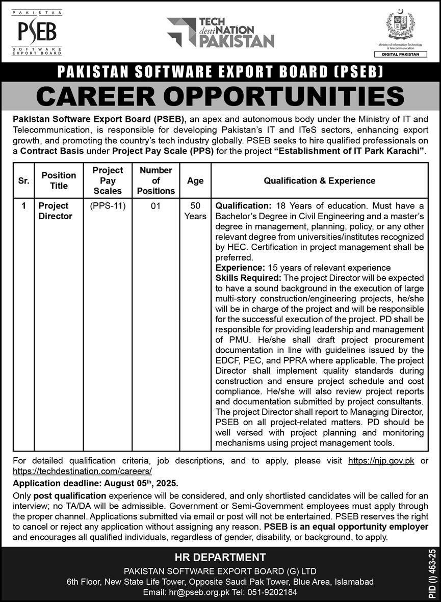 PSEB Jobs 2025 