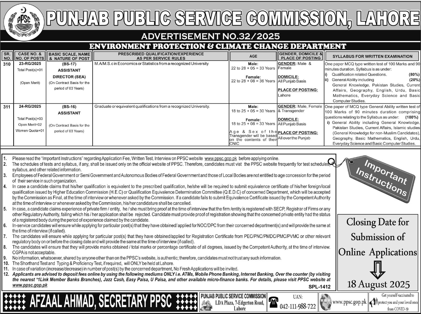 PPSC Jobs 