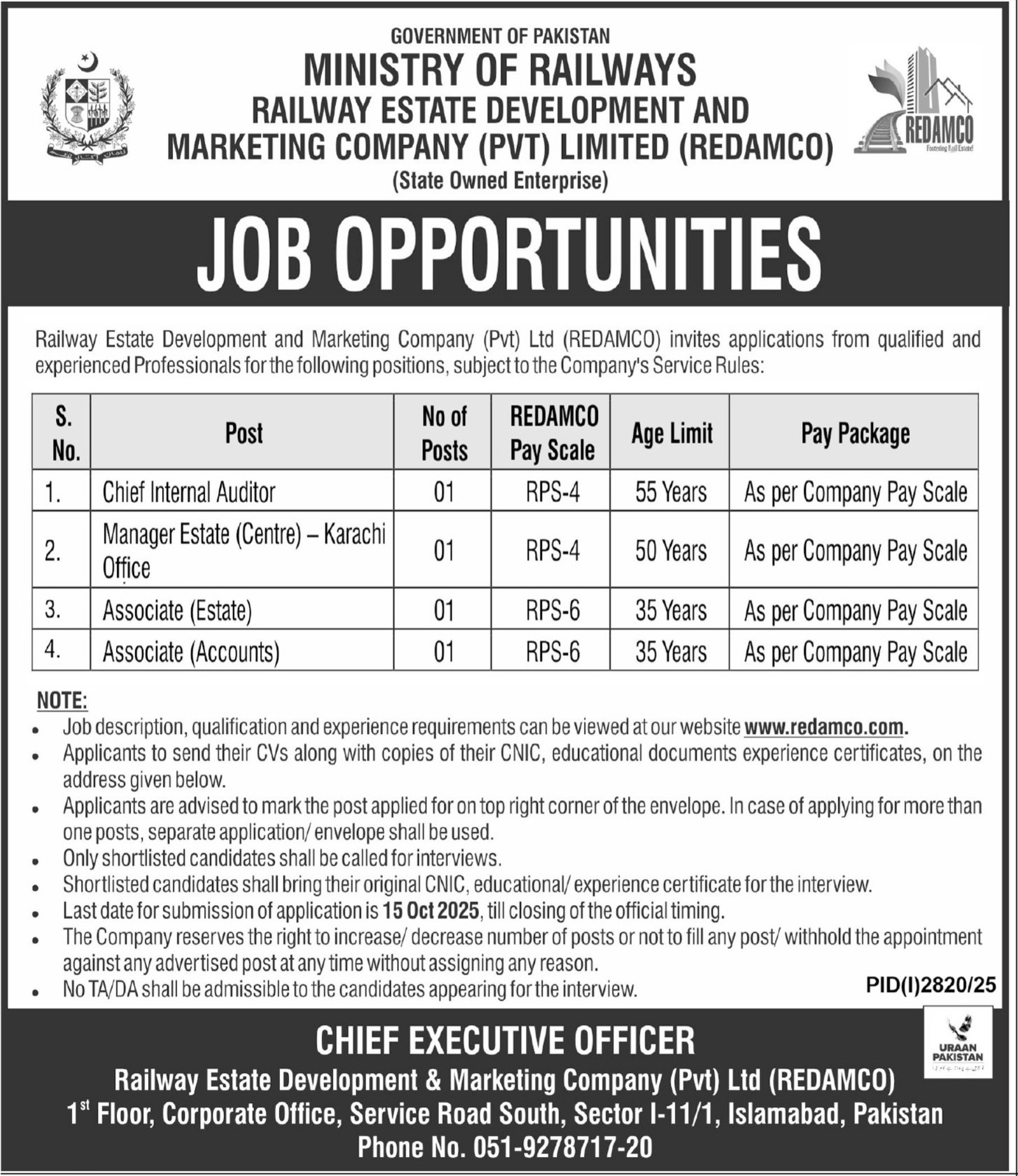 REDAMCO Jobs 2025